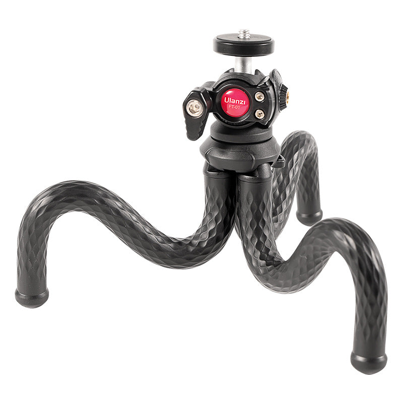 Black Octopus Tripod Kit Phone Clip