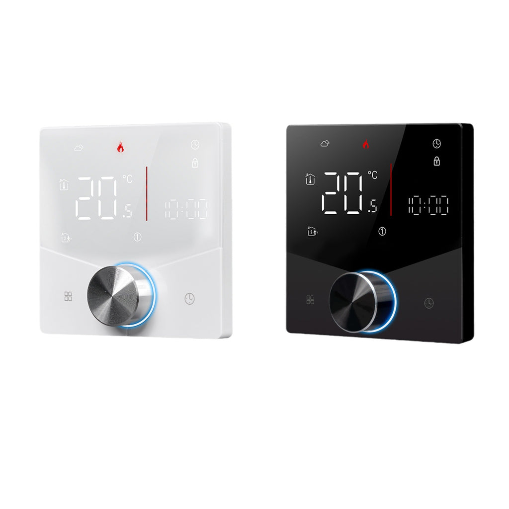 Smart Home Knob Floor Heating Temperature Controller App Remote Control Timing Energy Saving