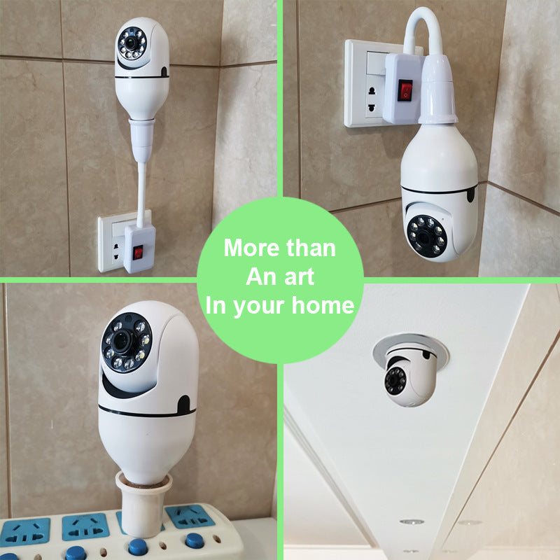 Home Smart WiFi Panoramic Bulb E27 Surveillance Camera