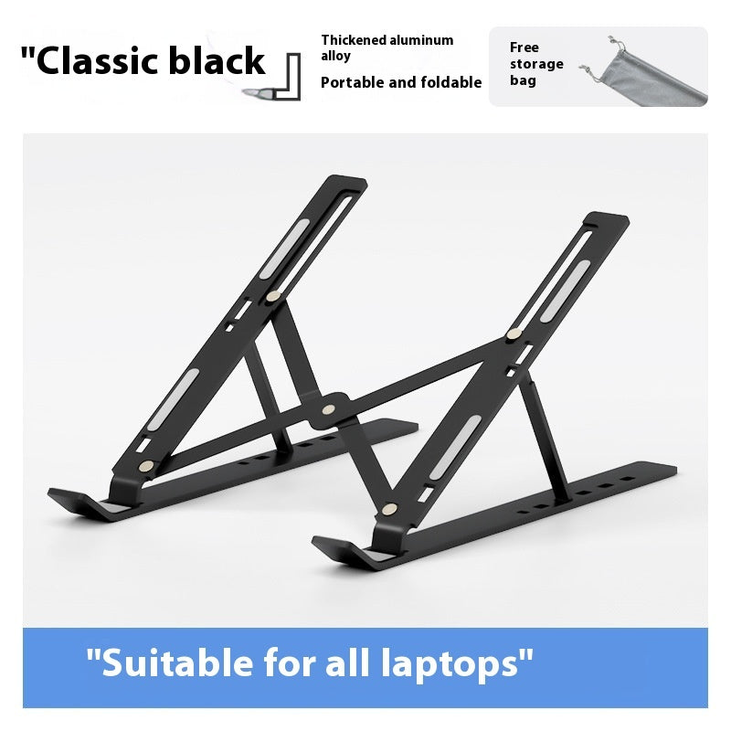 N3 Aluminum Alloy Laptop Stand Folding Cooling Increased By Tablet Computer Stand