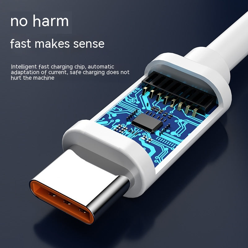 Dual USB To Typec Fast Charging Cable Lengthened