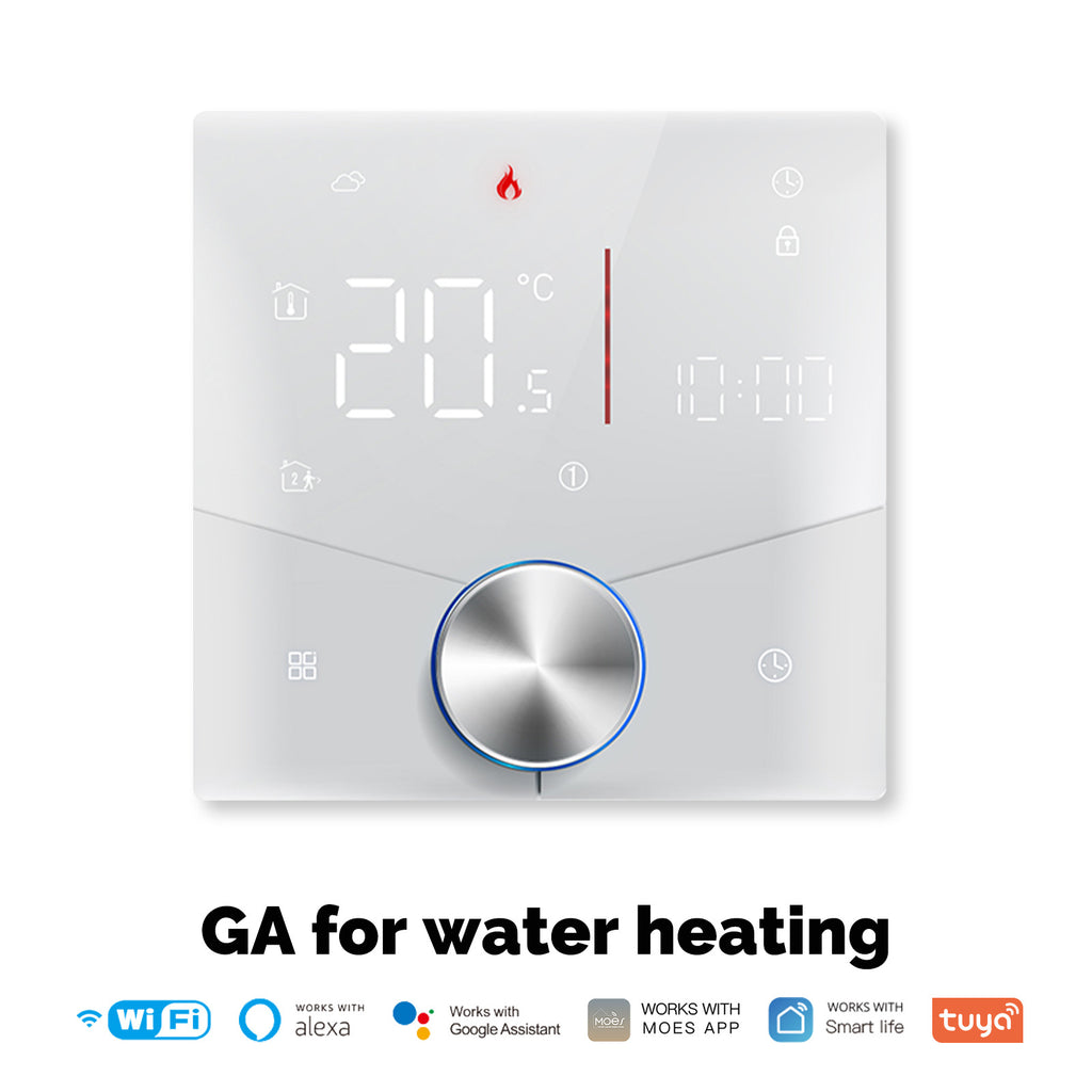 Smart Home Knob Floor Heating Temperature Controller App Remote Control Timing Energy Saving