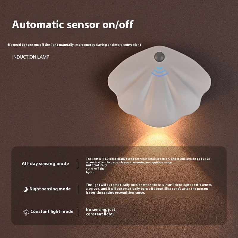 New Charging Smart Led Infrared Sensor Lamp Night Light