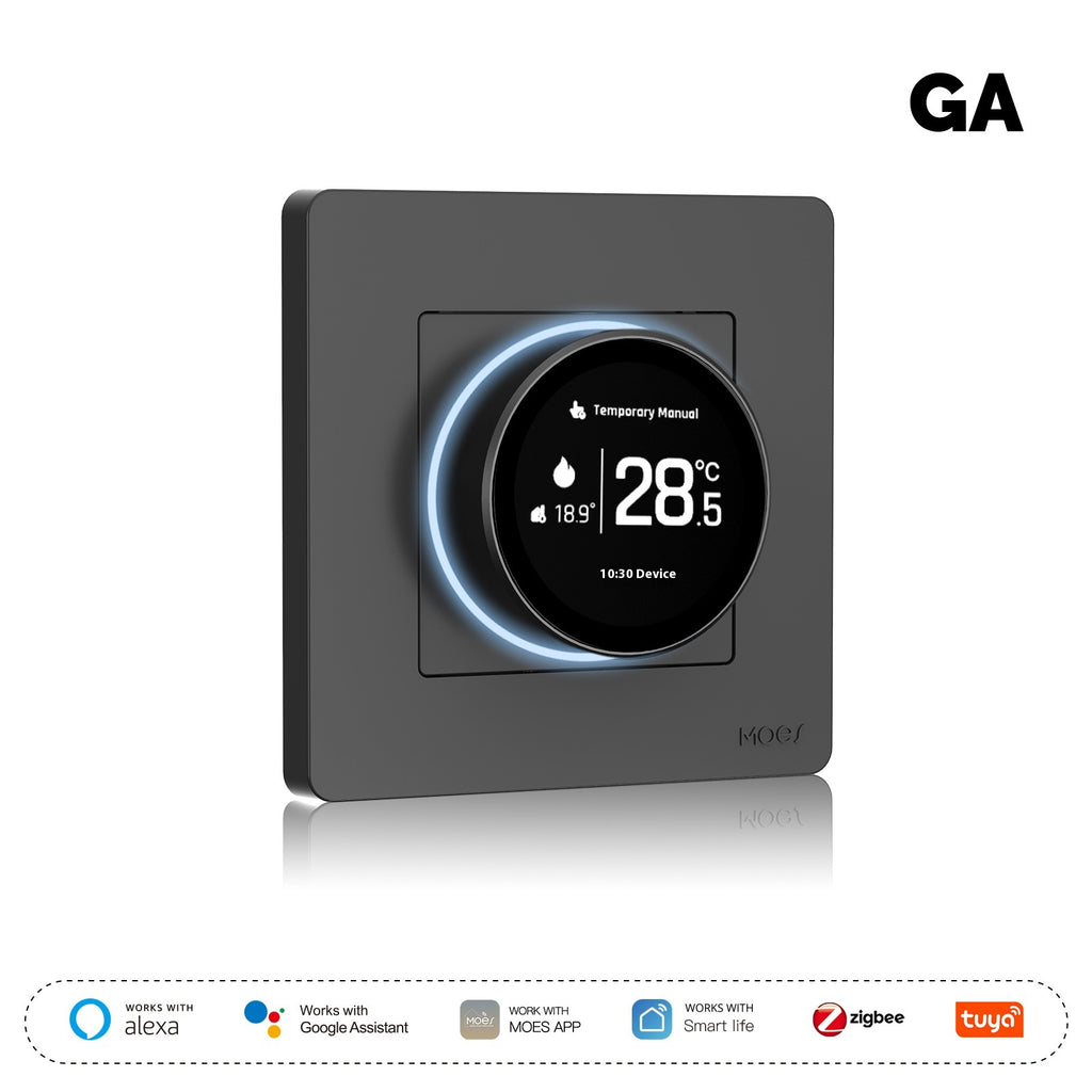 Smart Home Knob Underfloor Heating Temperature Controller Remote Timing Energy Saving