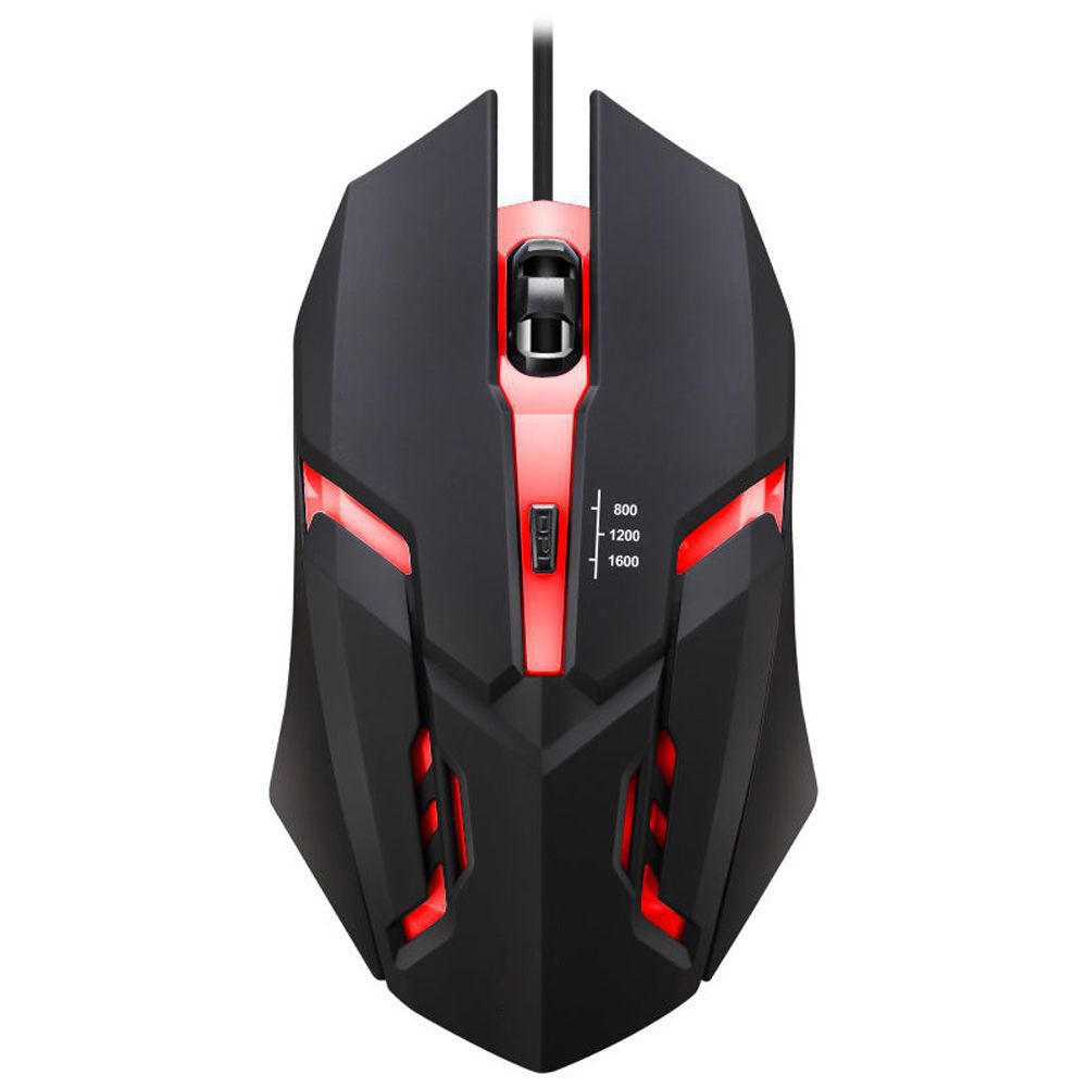 Wired Mouse Computer E-sports Colorful Breathing Light Luminous USB Office Gaming