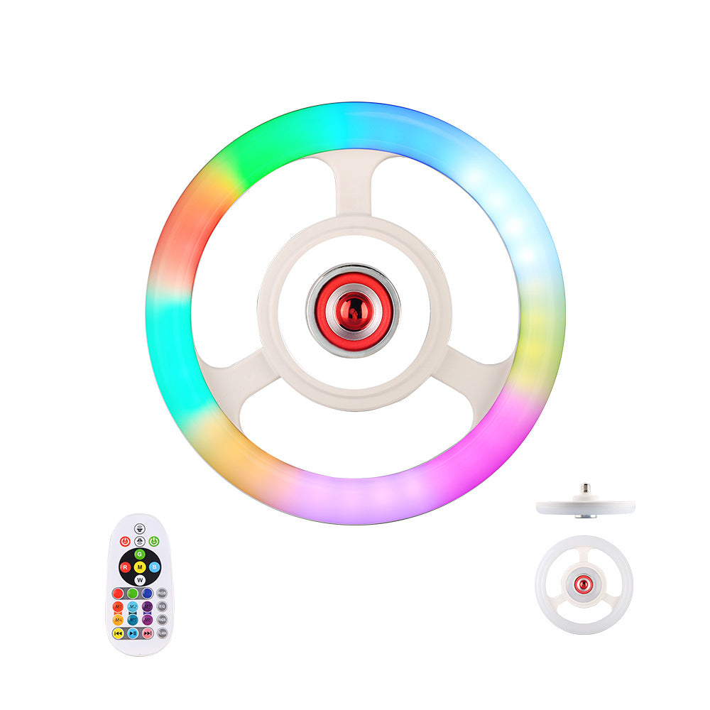 UFO Flying Saucer Light LED Interior Decoration Smart Bluetooth Remote Control Music Light