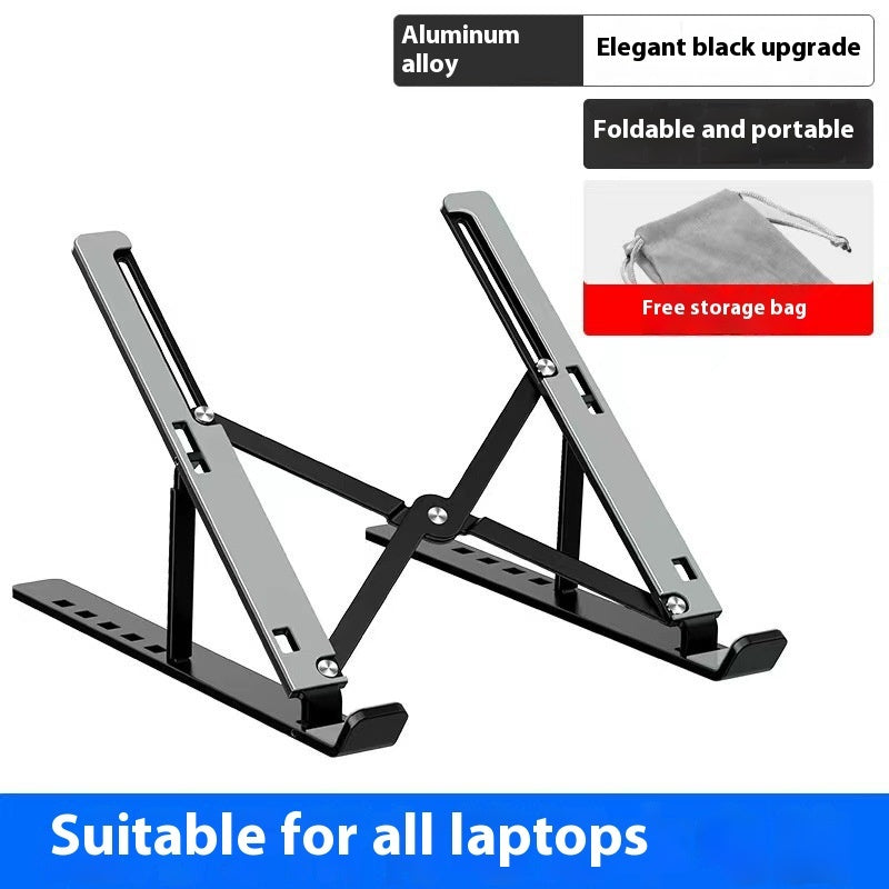 N3 Aluminum Alloy Laptop Stand Folding Cooling Increased By Tablet Computer Stand